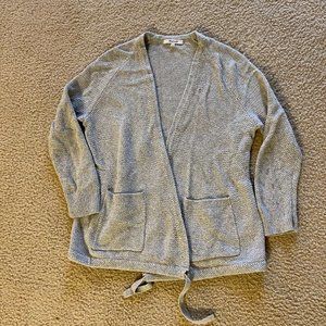Madewell gray cardigan